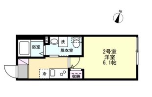 安浦町B新築アパートの物件間取画像